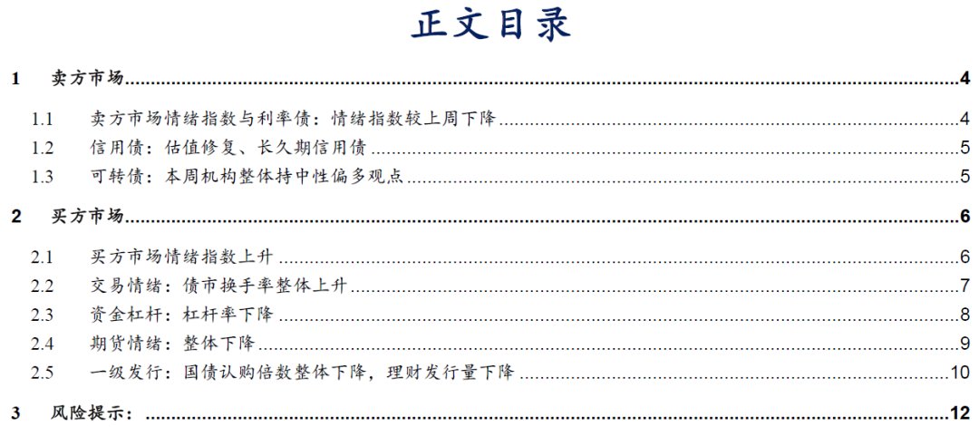 临近2%，债市卖方与买方情绪依然积极